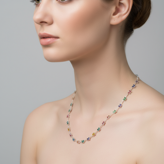 Gargantilla mariposa 🦋🦋🦋 plata