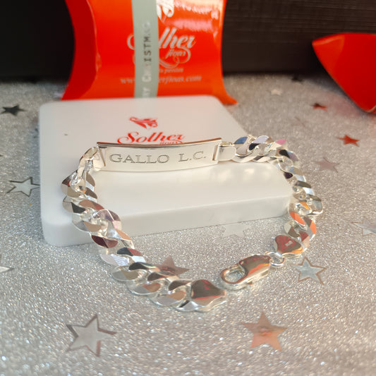 Pulsera personalizada 100% Plata