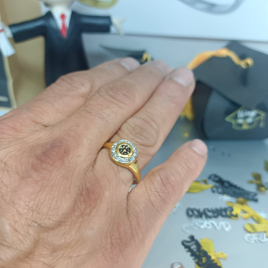 Anillo Circonitas Gold