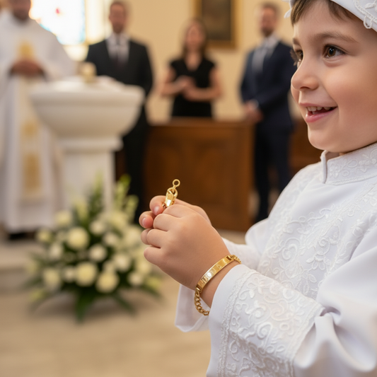 Pulsera personalizada para bautizo o Comunion