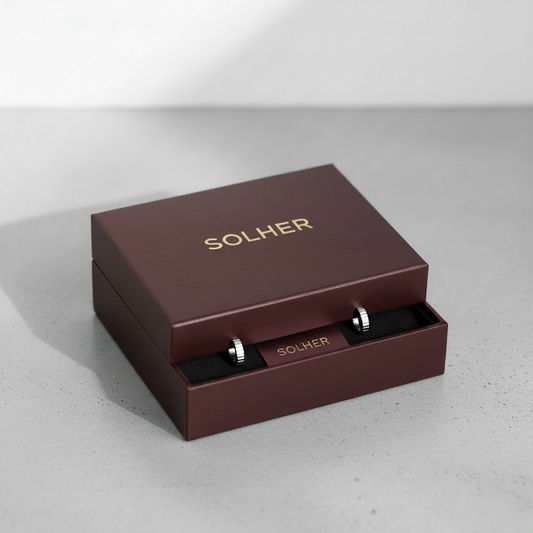 ARGOLLAS PLATA 925 ARO FACETADO IRREGULAR BRILLO RODIO.-