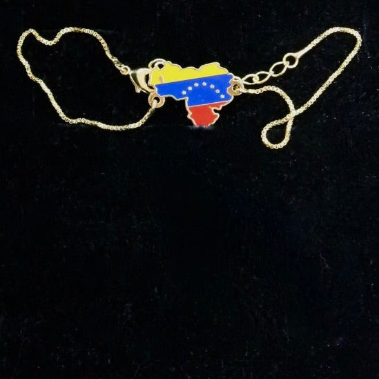 Tobillera Venezuela Gold.