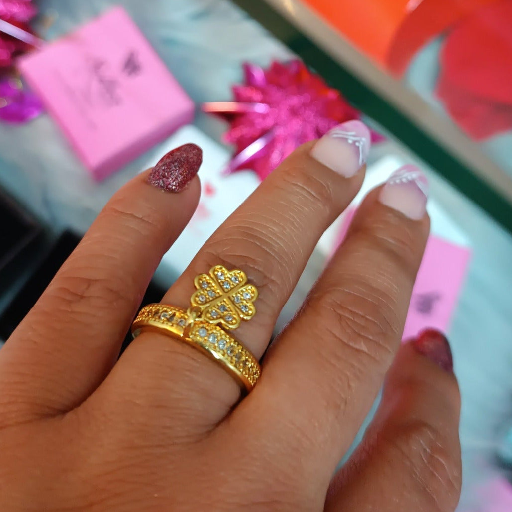 Anillo Trébol Gold