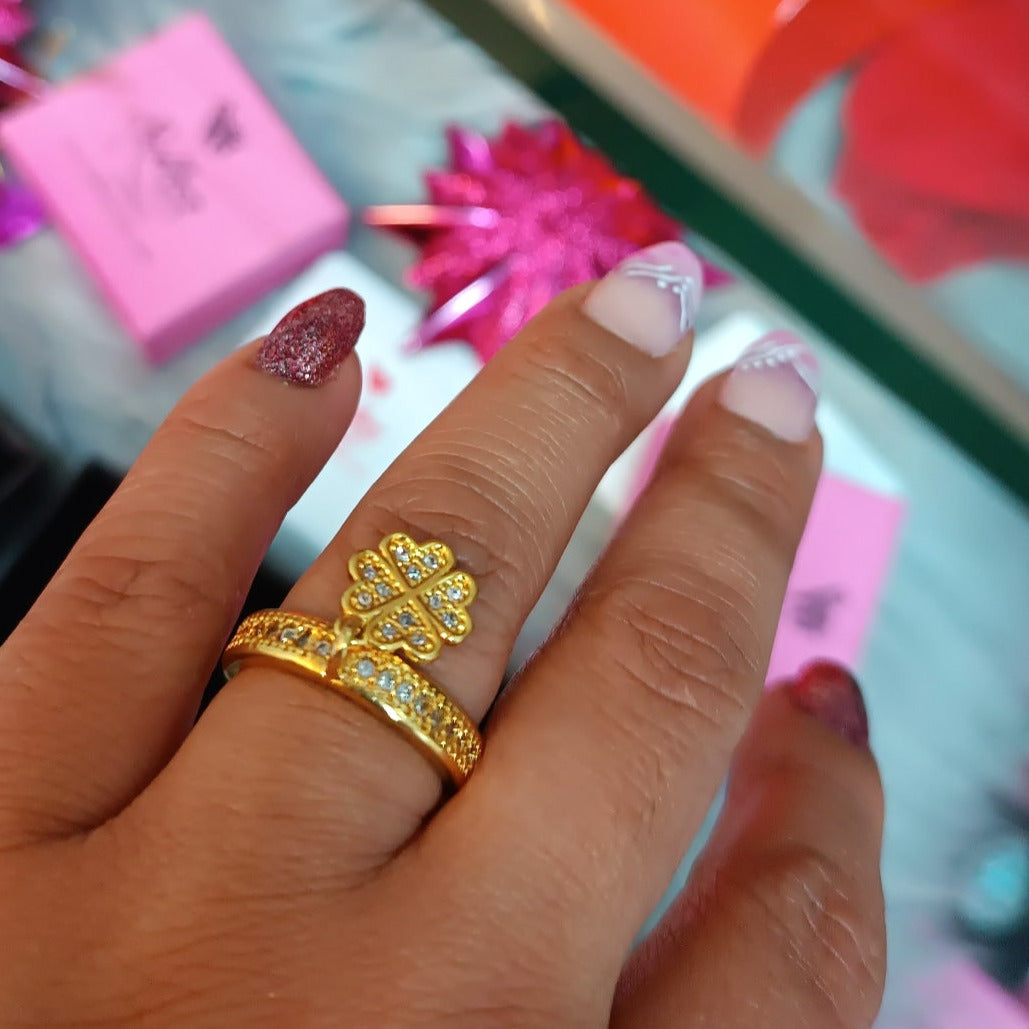 Anillo Trébol Gold