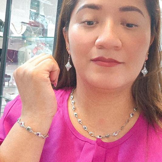 Conjunto Elegans Plata