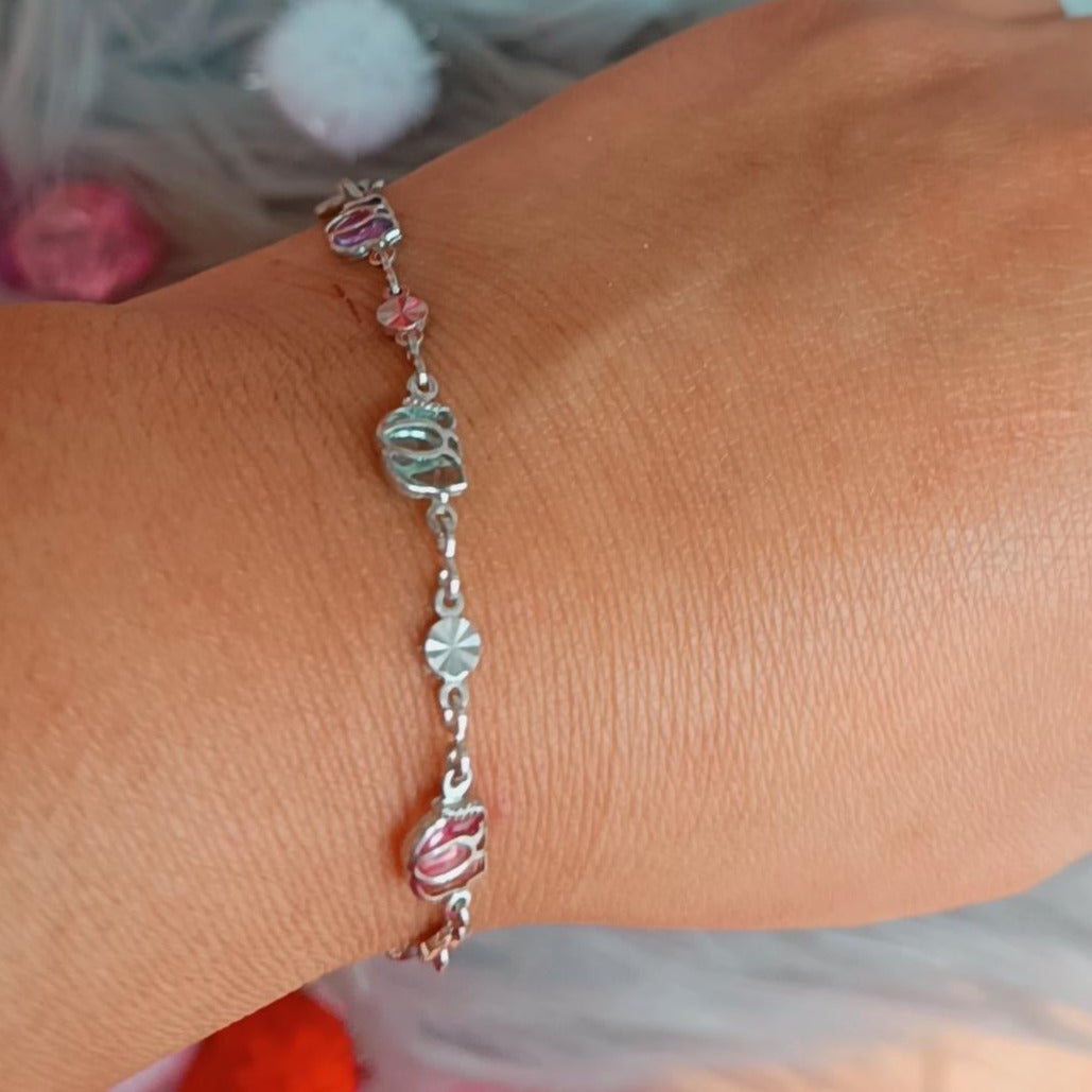Conjunto Elegante Multicolor Plata