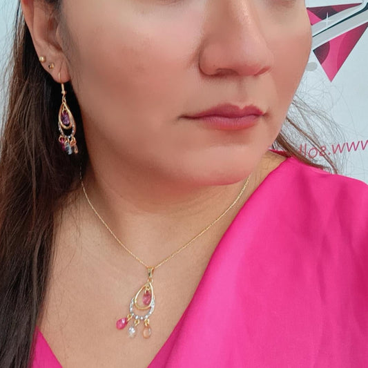 Conjunto Primavera  Multicolor Gold