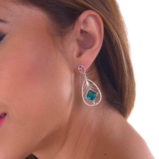 Pendientes Dart Plata.