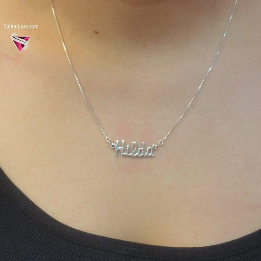 Gargantilla Personalizado en Plata.