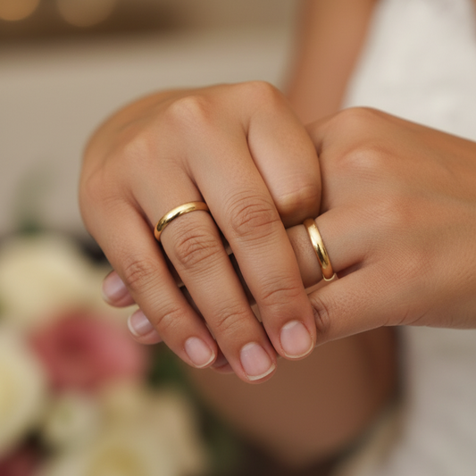 Alianzas personalizado 100% Oro 🪙 de 18 kilates.