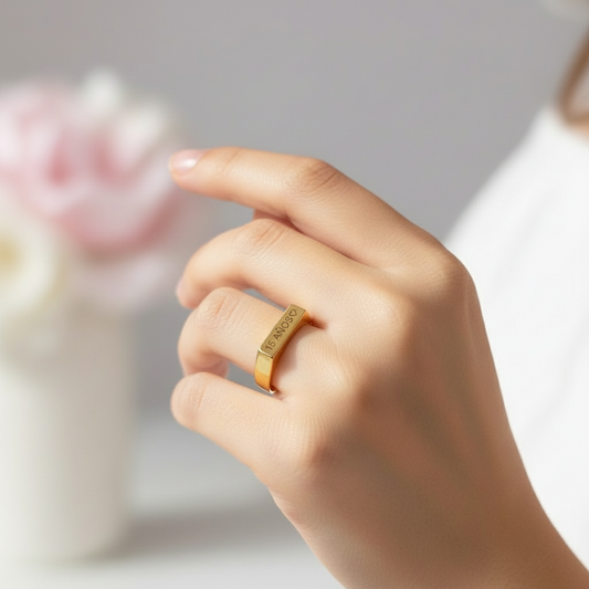 Anillo 15 años Unisex Gold.