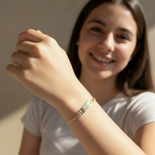 Pulsera 15 años gold (