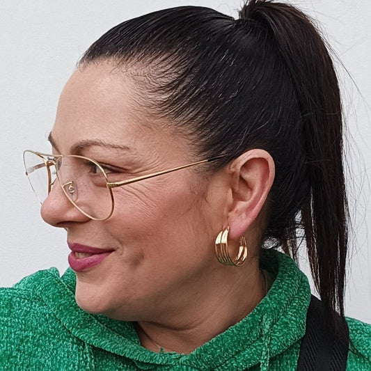 Argollas soy Empoderada Gold