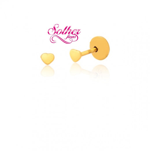 Pendientes Mini Corazón  Gold.