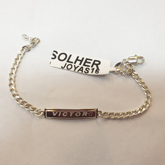 Pulsera Personalizada Silver