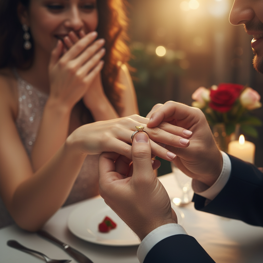 Anillo de Compromiso Union Infinito