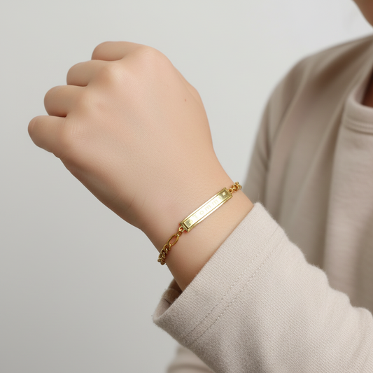 Pulsera Personalizada Gold.