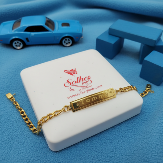 Pulsera Personalizada Gold.