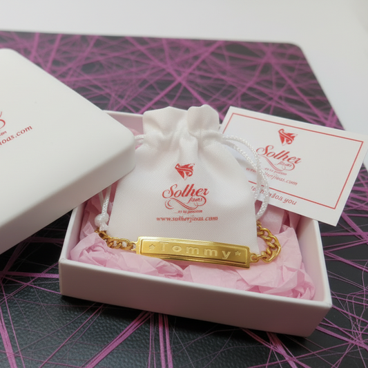Pulsera Personalizada Gold.