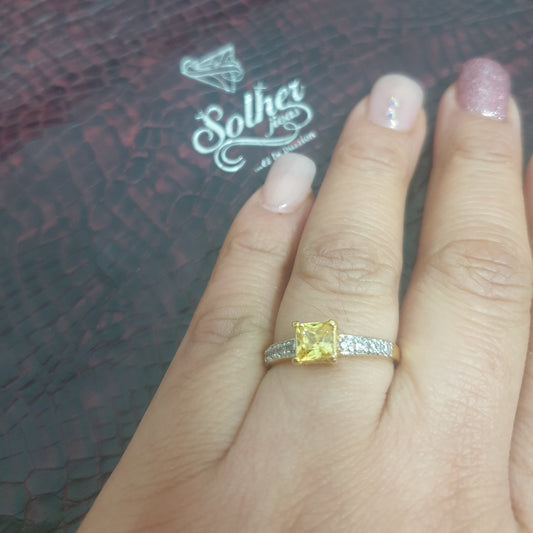 Anillo de Compromiso Union Infinito