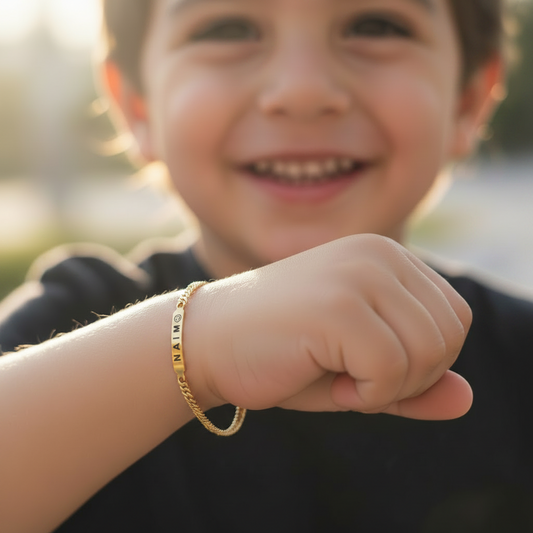 Pulsera Unisex  Personalizar  Gold.