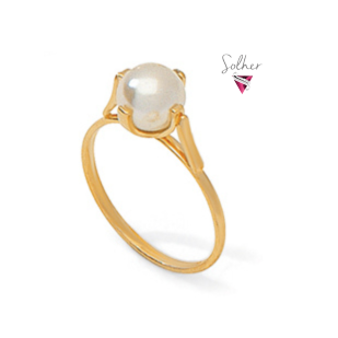 Anillo Perla  l Gold