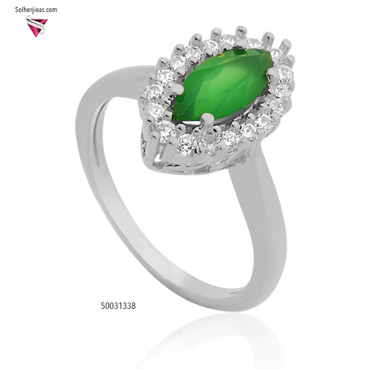 Anillo Infinito Oval Plata
