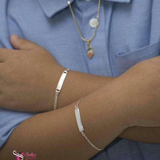 Pulsera para Personalizar Plata niños