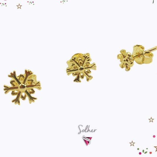 Pendientes Trió NIEVE Gold.