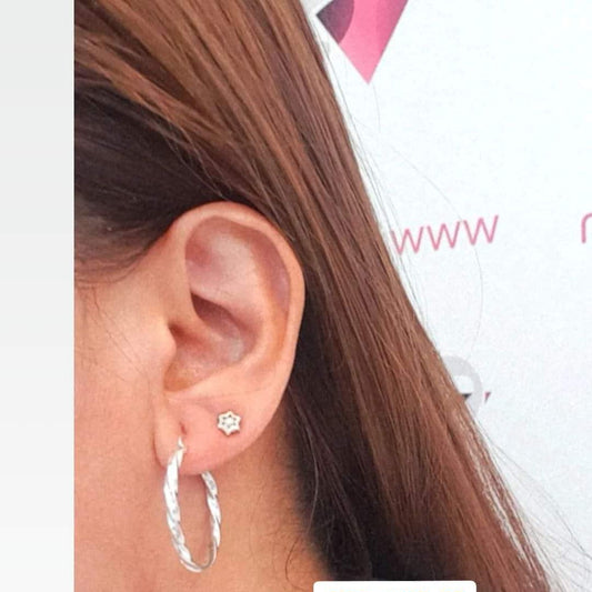 Pendientes MIni Estrella Plata
