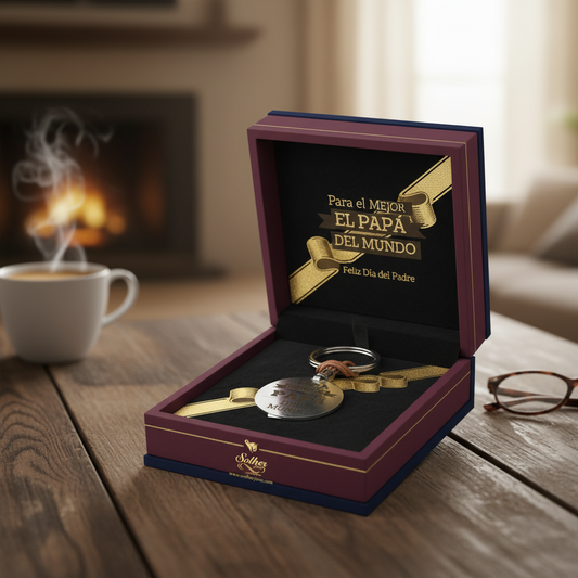 Llavero Para El mejor papá del Mundo.