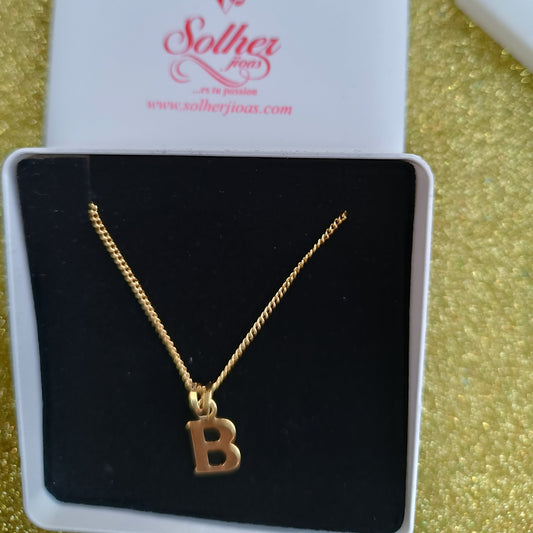 Gargantilla con Letra gold