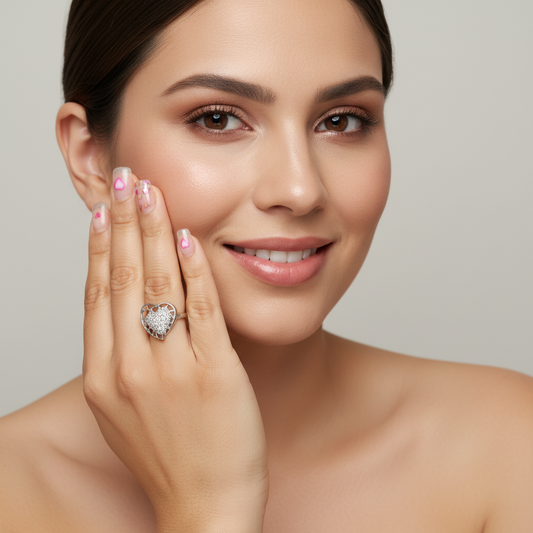 Anillo Corazón plata