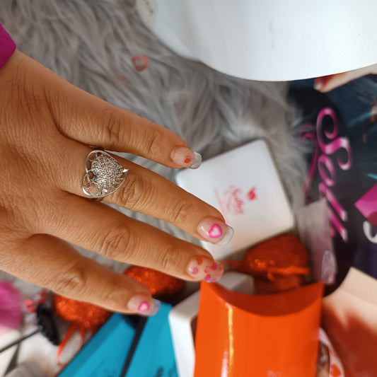 Anillo Corazón plata