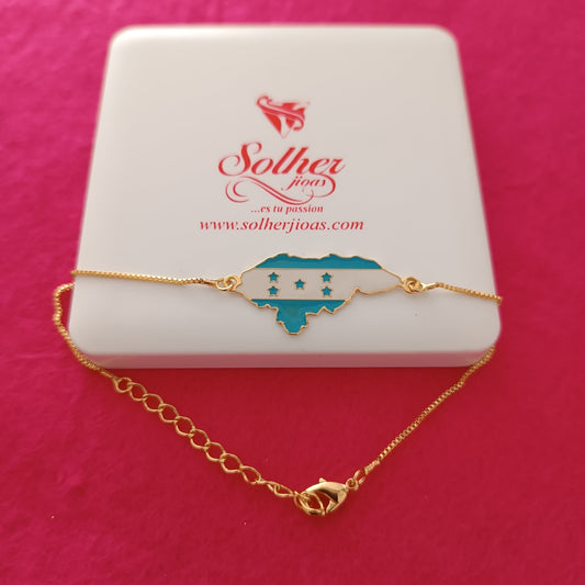 Pulsera Mujer Hondureña Gold
