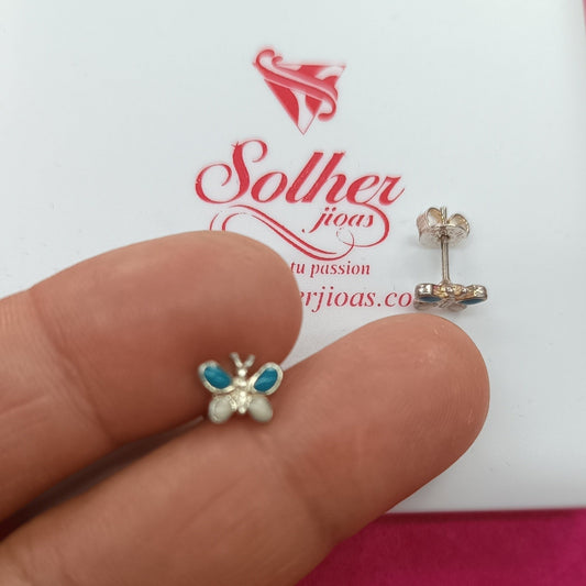 Pendientes Mariposa 🦋 Colores Plata