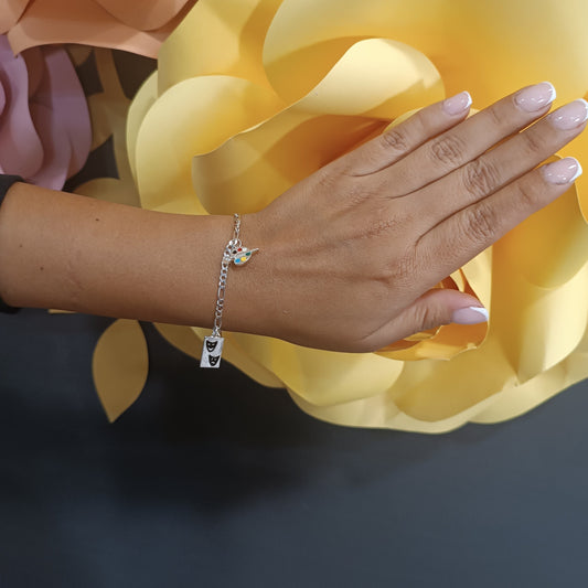 Pulsera Maquillador Plata