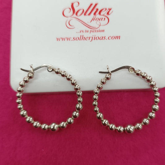 Argollas Balinés Plata