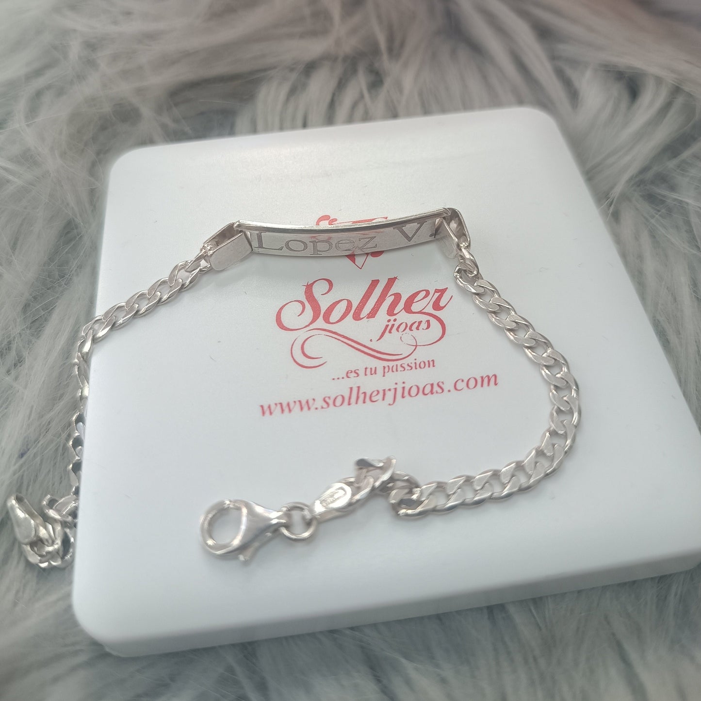 Pulseras Personalizo Plata