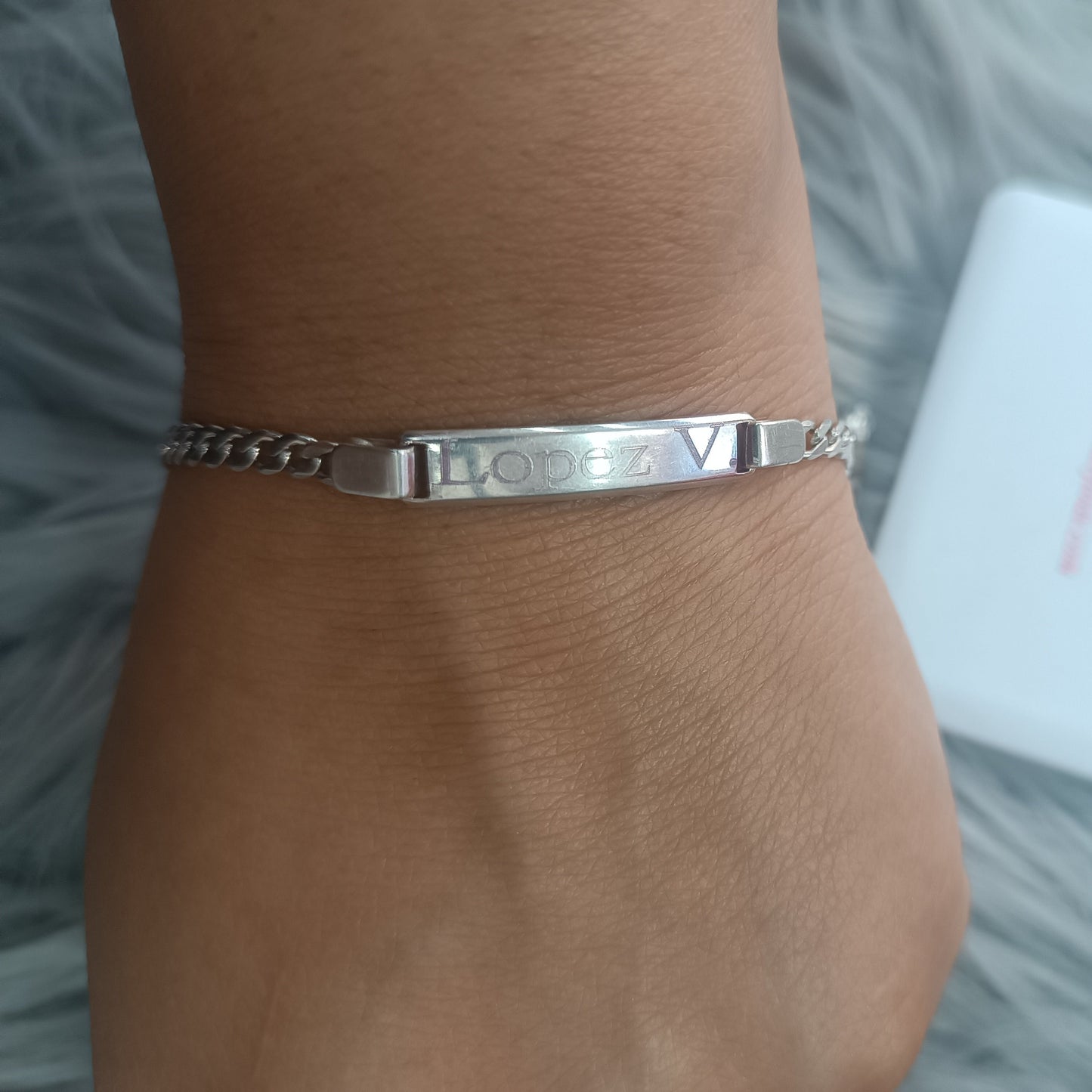 Pulseras Personalizo Plata