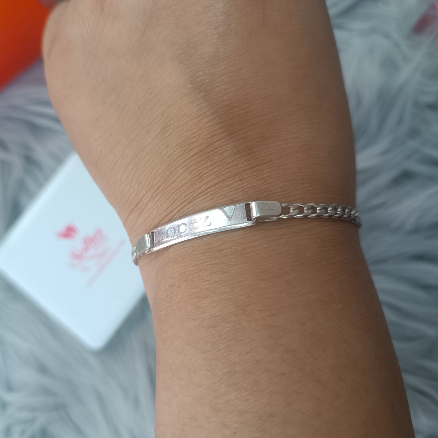 Pulseras Personalizo Plata