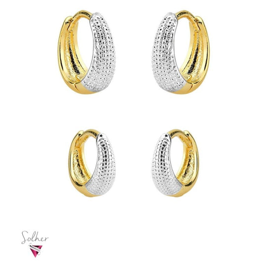 Duo de Argollas Dalia Gold