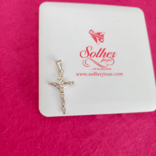 Colgante Crucifijo S plata
