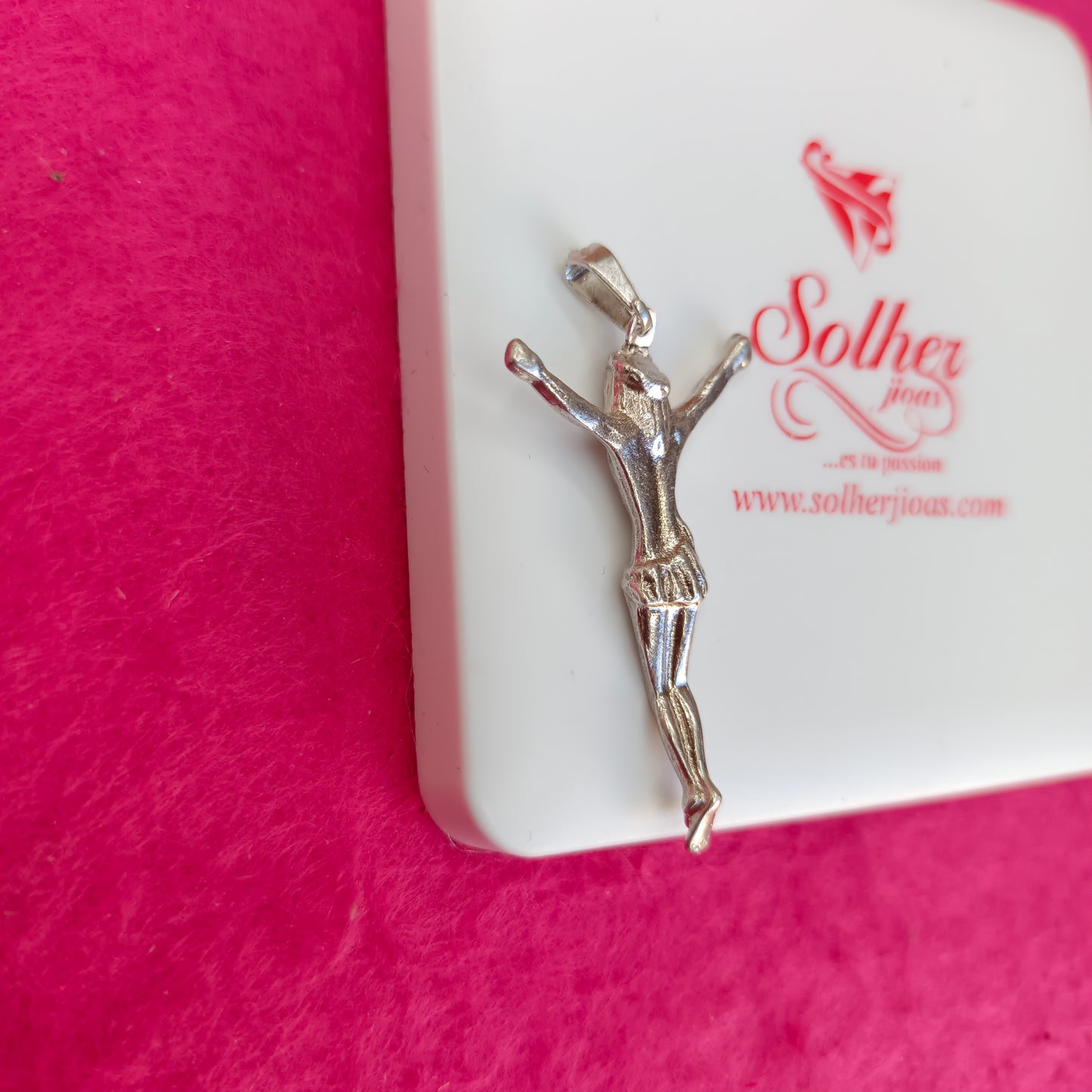 Colgante Cristo Crucificado Plata