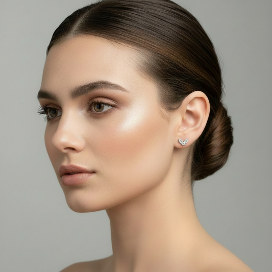 Pendientes Paloma Simbología del  Espíritu Santo  Plata