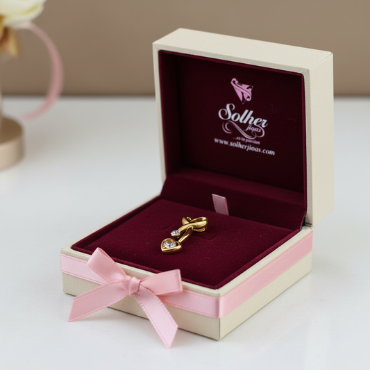 Colgante Lazos de Amor de Madre Gold.