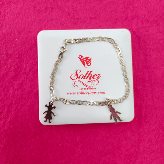 Pulseras Hijos Plata