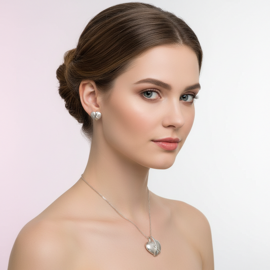 Conjunto del corazón de Madre Plata