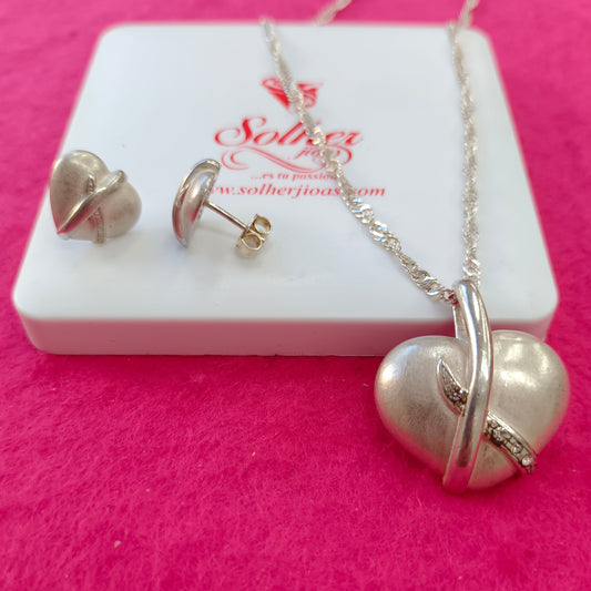 Conjunto del corazón de Madre Plata