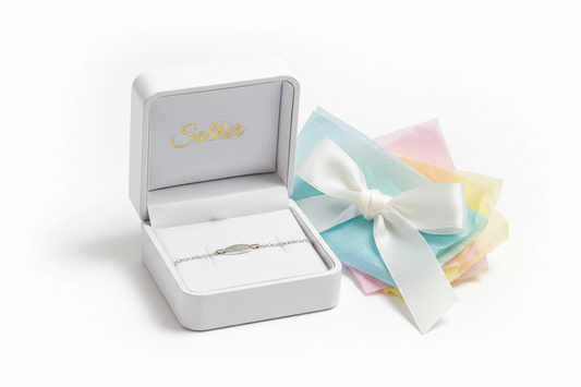 Pulsera personalizada en plata